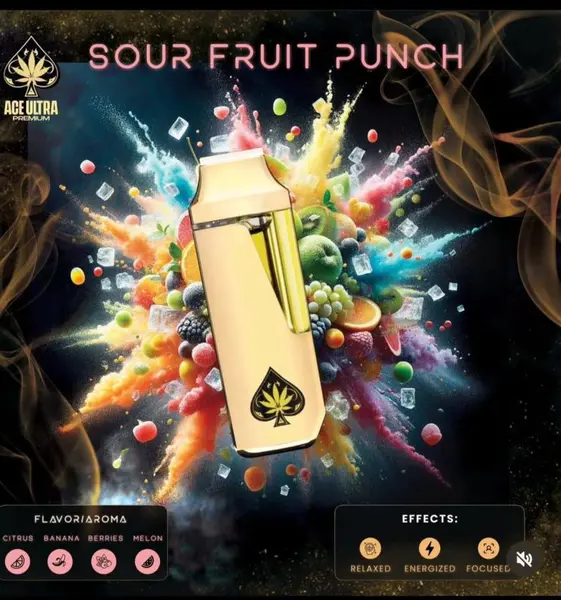 Sour Fruit Punch — Ace Ultra Premium Carts