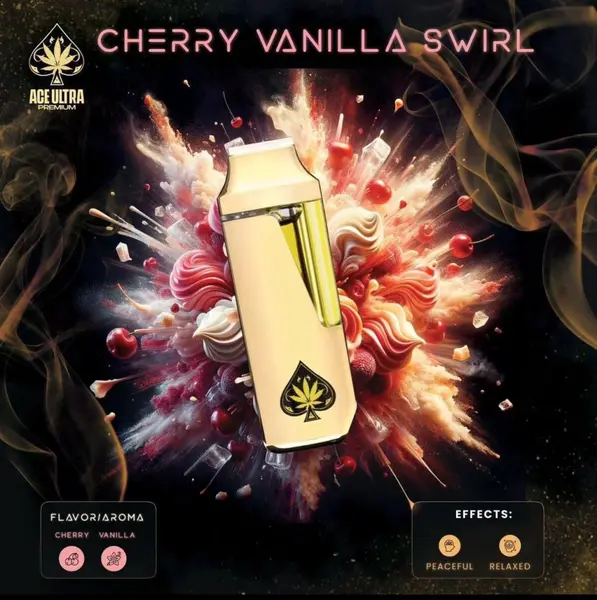 Cherry Vanilla Swirl — Ace Ultra Premium Carts