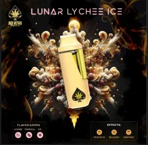 Lunar Lychee Ice 2G Ace Ultra Premium Carts vape product