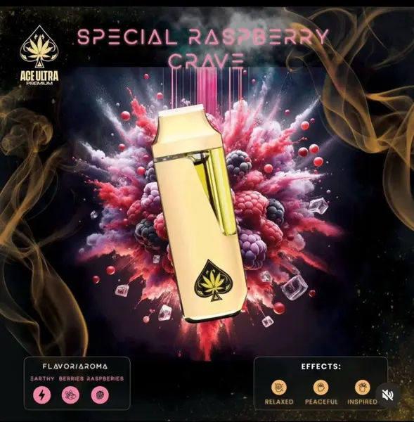 Special Raspberry Crave — Ace Ultra Premium Carts
