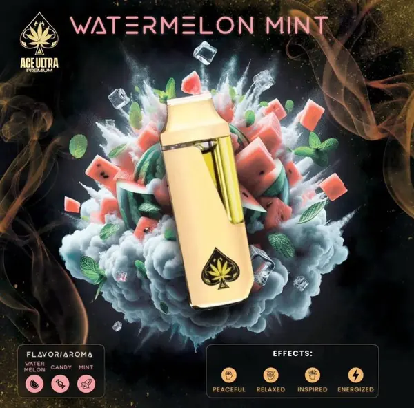 Watermelon Mint 2G Ace Ultra Premium Carts vape product